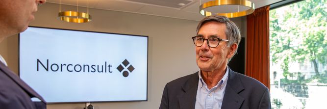 Illustrasjon av Milliondryss til ingeniørene i Aas-Jakobsen etter oppkjøp