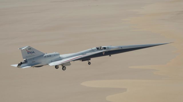Stillegående Nasa-fly brøt lydmuren for første gang