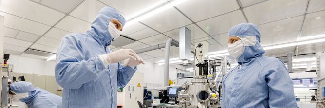 Illustrasjon av 1,1 milliarder til nye sentre for forskning på kvanteteknologi