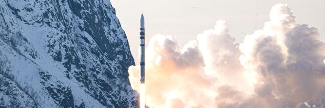 Illustrasjon av Fisker ødela for Andøya Space – det er ikke første gang