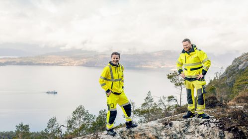 Illustrasjon av Nordic Mining vil utvinne kvarts til databrikker