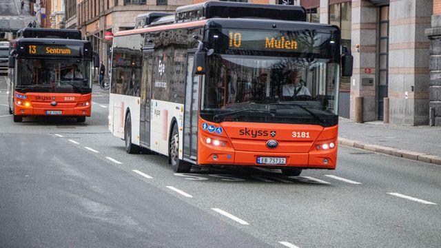 Ruter mangler busser – reduserer busstilbudet fra tirsdag