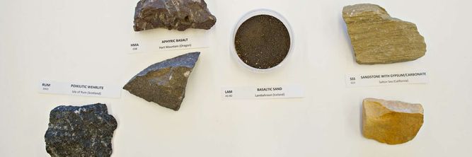 Illustrasjon av Disse steinene er lab-rotter for Mars-prøver
