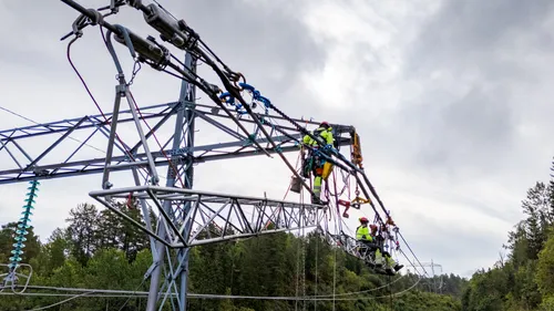 Illustrasjon av Bygger nytt svensk strømnett for 20 mrd i året