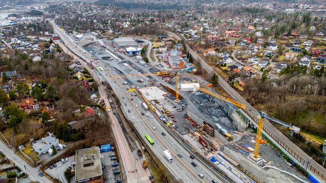 Innfører restriksjoner i milliardutbygging: Folkehelsekontoret mener E18-utbyggingen kan være helseskadelig for naboene