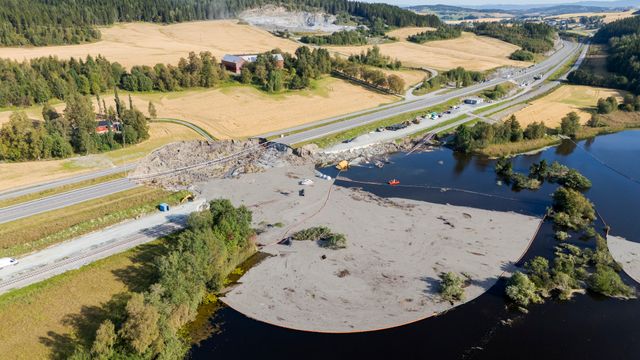 Midlertidig E6 i Levanger vil koste opp mot 70 millioner