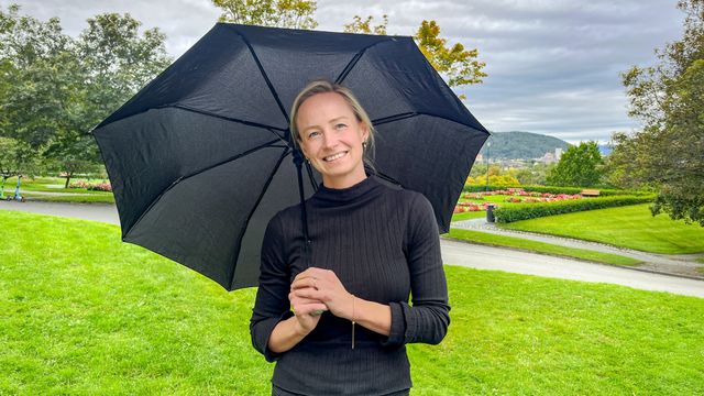 – Det har regnet på feil sted