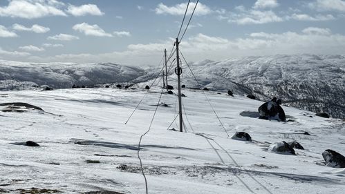 Illustrasjon av Stormen «Dave» ga fiberbrudd og tause mobiler