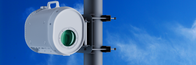 Illustrasjon av Denne skal spre lynraskt internett – i friluft