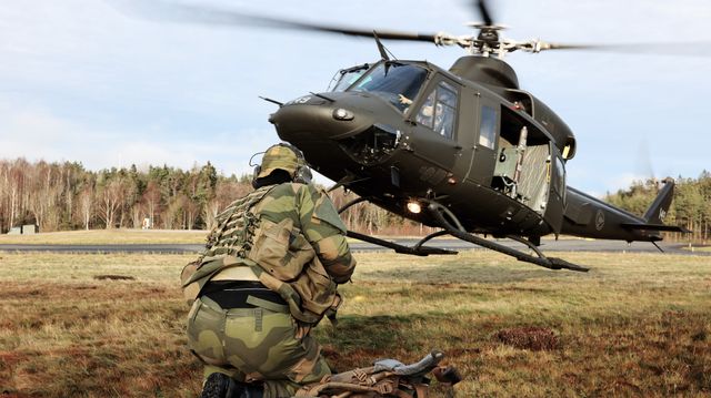 Forsvaret skal øve på nattflyging over hele Østlandet