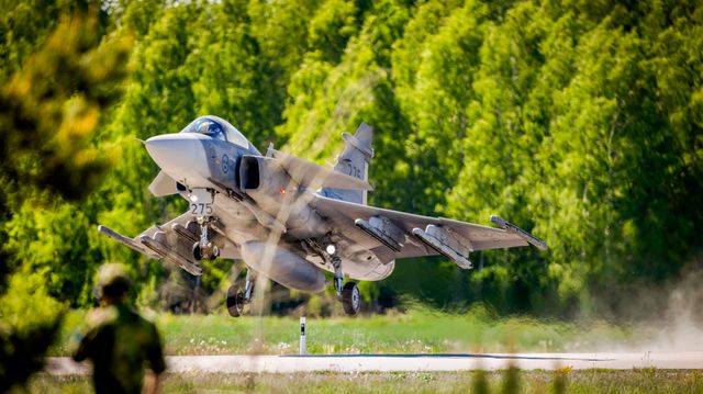 Ukraina forventer å motta Gripen