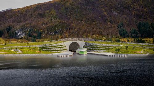 Illustrasjon av Nytt kostnadsanslag for Stad skipstunnel: 8,6 milliarder kroner