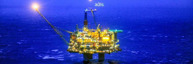 Illustrasjon av Gigantfeltet har størst utslipp – skal fortsette i 15 år til