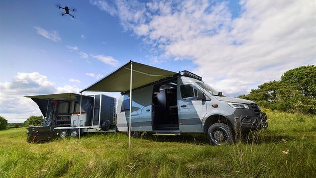 Telia har bygd mobilnett på hjul for kriser