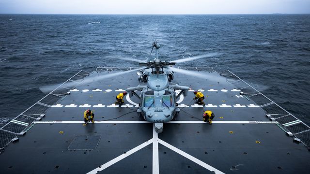 Tysk leverandør: Fregatten vil støtte både NH90- og Seahawk-helikoptre