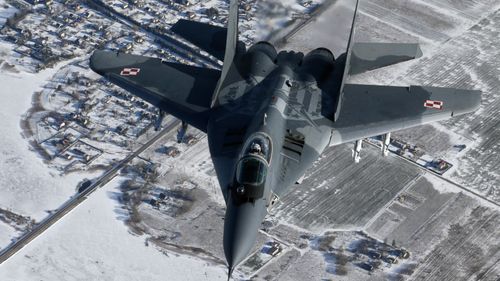 Illustrasjon av Polen tilbyr Ukraina flere kampfly