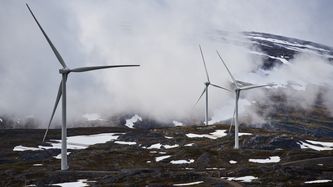 Illustrasjon av Over halvparten av vind­kraften er norsk­eid: – Utviklingen har snudd