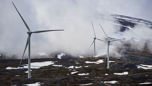 Illustrasjon av Over halvparten av vind­kraften er norsk­eid: – Utviklingen har snudd 