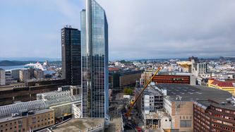 Illustrasjon av Sa ja til Norges høyeste hus