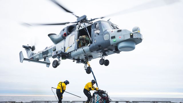 Nå kan det bli helikoptre på norske fregatter