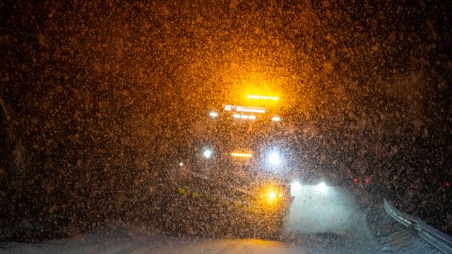 Vegvesen-test: Kolonnekjøring kun for trailere på Haukelifjell