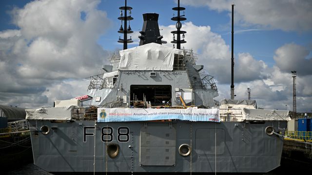 Nå har det blitt liv i den første Type 26-fregatten