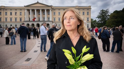 Illustrasjon av Hun diskuterte teknologi med kong Harald i åtte år