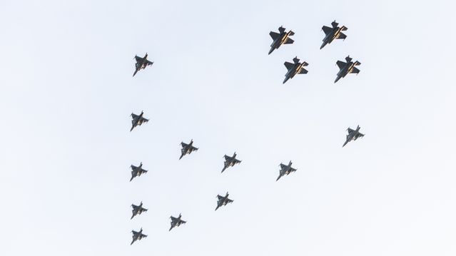 Luftforsvaret skal fly tre «julestjerner» i år