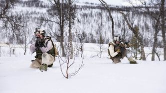 Illustrasjon av Soldat fikk alvorlige brannskader under øvelse