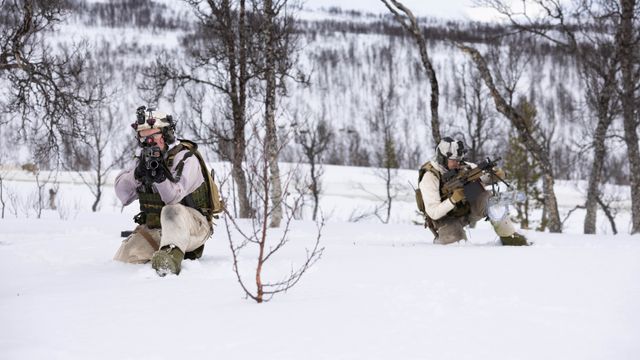 Soldat fikk alvorlige brannskader under militærøvelse