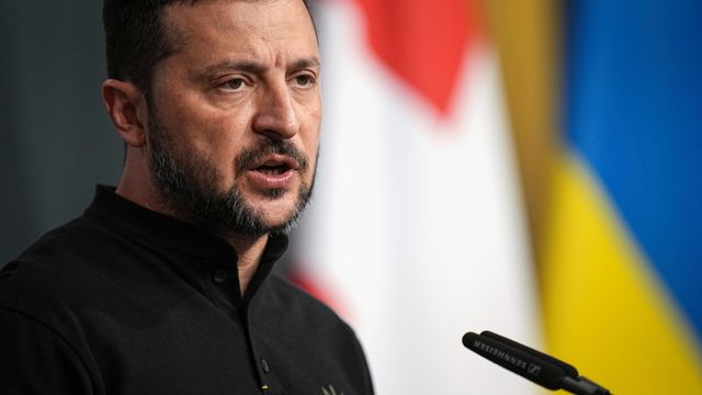 Zelenskyj: – Krigen kan ta slutt fortere med Trump som president