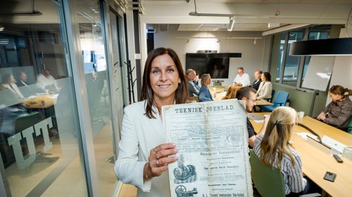 Illustrasjon av TU har fått nye klær