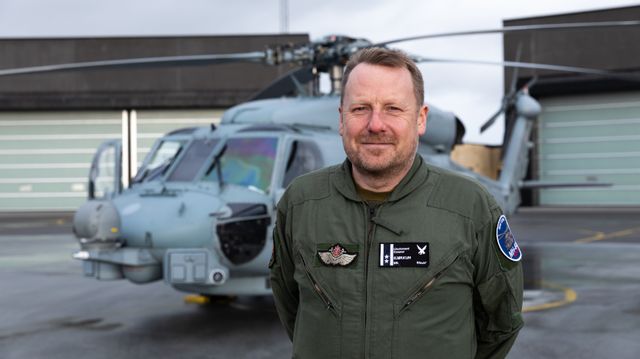 De første norske Seahawk-teknikerne er ferdig utdannet i Danmark