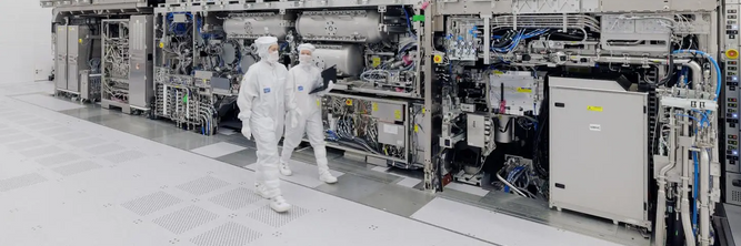 Illustrasjon av Brikkegiganten er blitt Europas viktigste våpen i KI-kappløpet