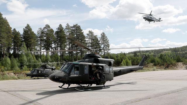 Forsvaret oppgraderer gamle Bell-helikoptre
