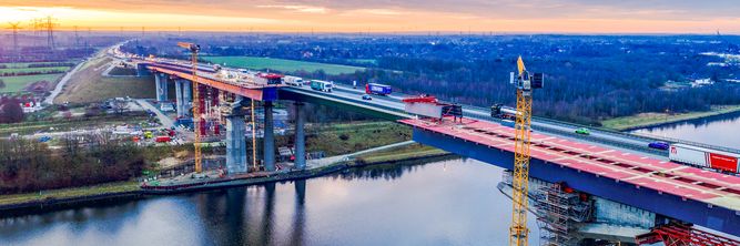 Illustrasjon av Ny høybro ved porten til Skandinavia