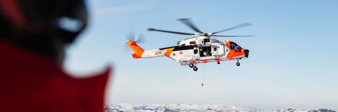 Illustrasjon av Mindretallet vil ha fire nye redningshelikoptre