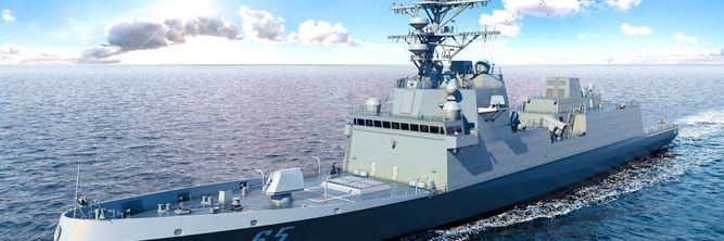 Illustrasjon av Norge bør velge amerikansk fregatt