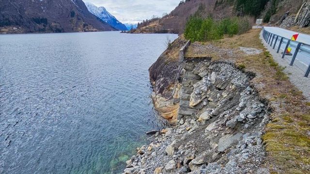 Vestland: 20 prosent av fylkesveiene har kritisk behov for forsterkning