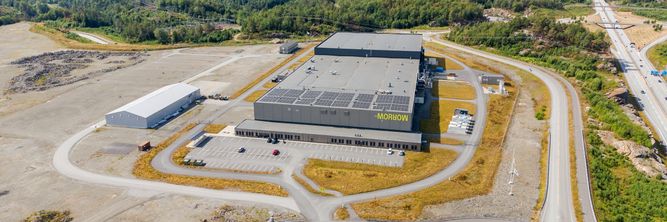 Illustrasjon av Svensk batterifabrikk gir et innblikk i hvordan det kan bli