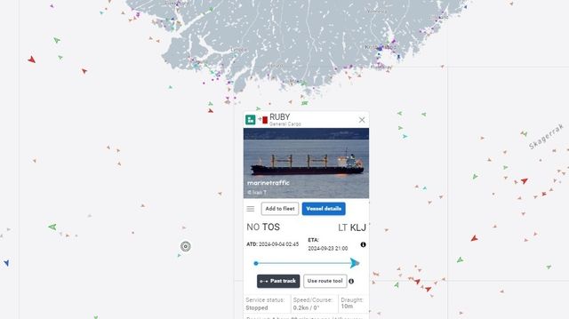 Kystverket avviser at skip med ammoniumnitrat er «flytende bombe»