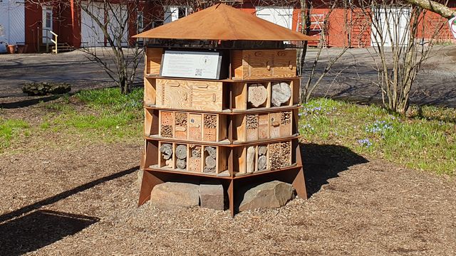 Tøyen Bee & Bee gir byens insekter et høyteknologisk tak over hodet