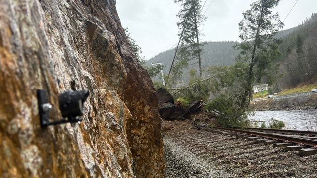 Akuttovervåkning på Meråkerbanen – om det oppstår bevegelse, går alarmen