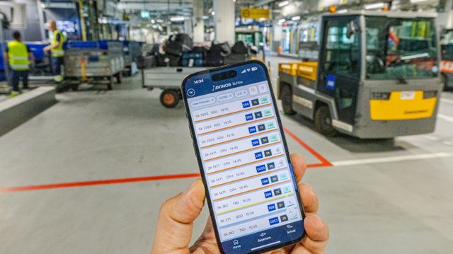 Folk kommer fra hele verden for å se Oslo lufthavns nye app