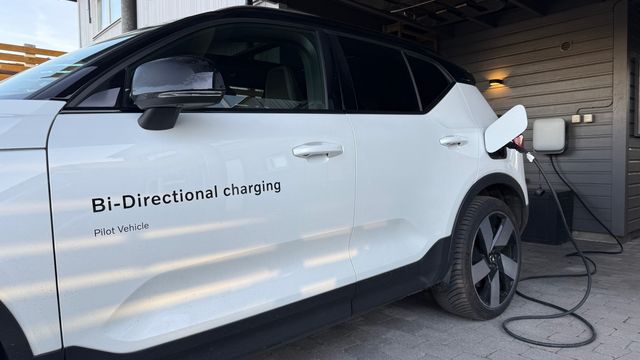 Har levert strøm fra elbiler til strømnettet