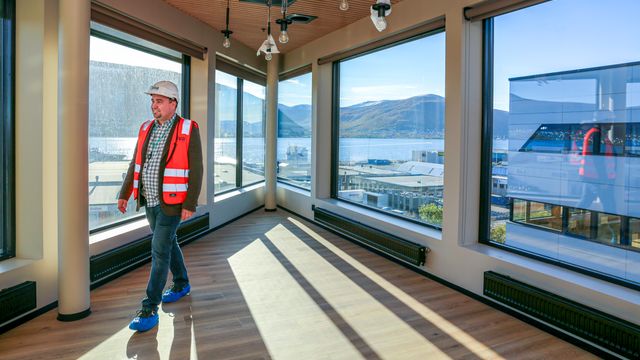 Dette er verdens nordligste signalbygg for bærekraft