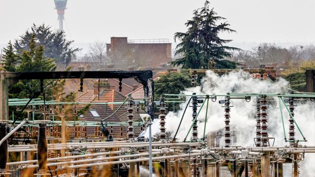 Heathrow ble advart om strømforsyningen dager før brannen