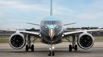 Illustrasjon av Boeing nær doblet flyproduksjonen i fjor – Airbus likevel foran