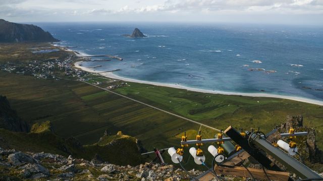 Rekordstor sikkerhetstest på Andøya i gang