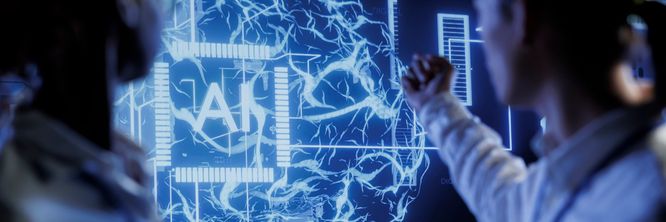 Illustrasjon av Kraftig økning i kunstig intelligens som «går sin egen vei»